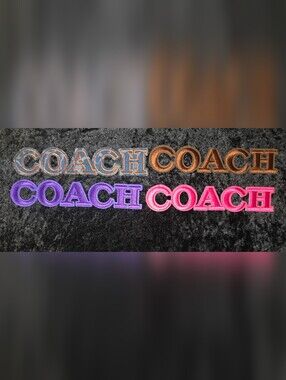 Hand Crafted Demin, Purple, Pink Iron On Patch